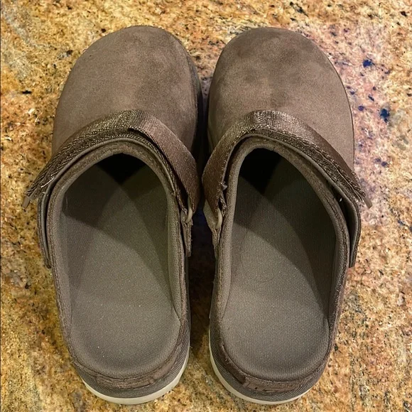 UGG Goldenstar Clogs Suede Slip-On Mules - Picture 4 of 8
